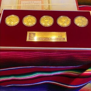 Beijing 2008 Olympic Game Mascots - coin